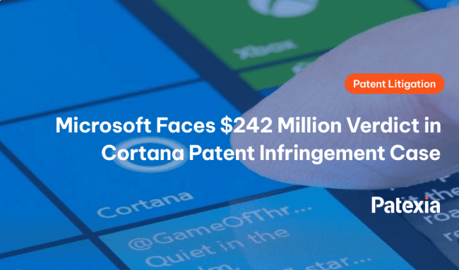 Microsoft Faces $242 Million Verdict in Cortana Patent Infringement Case