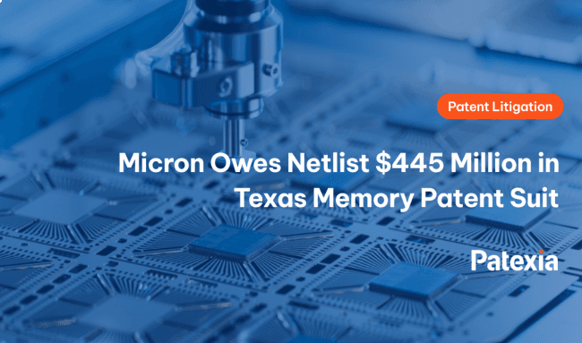 Micron Owes Netlist $445 Million in Texas Memory Patent Suit