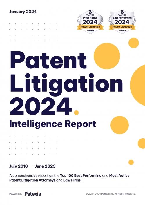 Patent Litigation Intelligence 2024 - Report Image